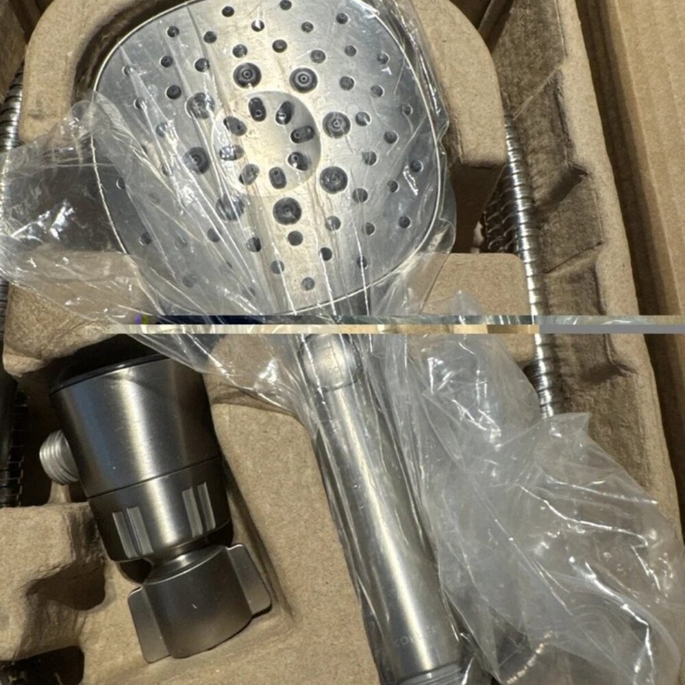 Kohler Tellin Multifunction Handheld Shower Head – Brushed Nickel Finish (New)